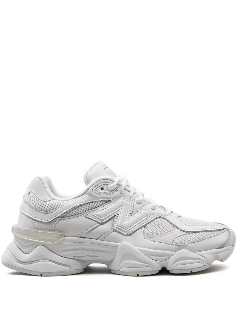 New Balance 9060 en cuir blanc