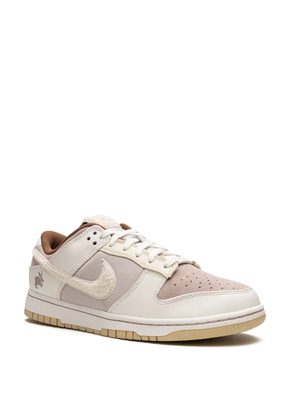 Nike Dunk Retro PRM Blanc, marron,