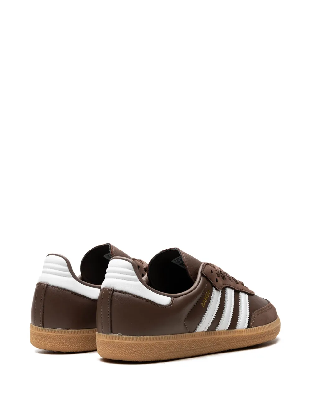 Adidas Samba marron/blanc