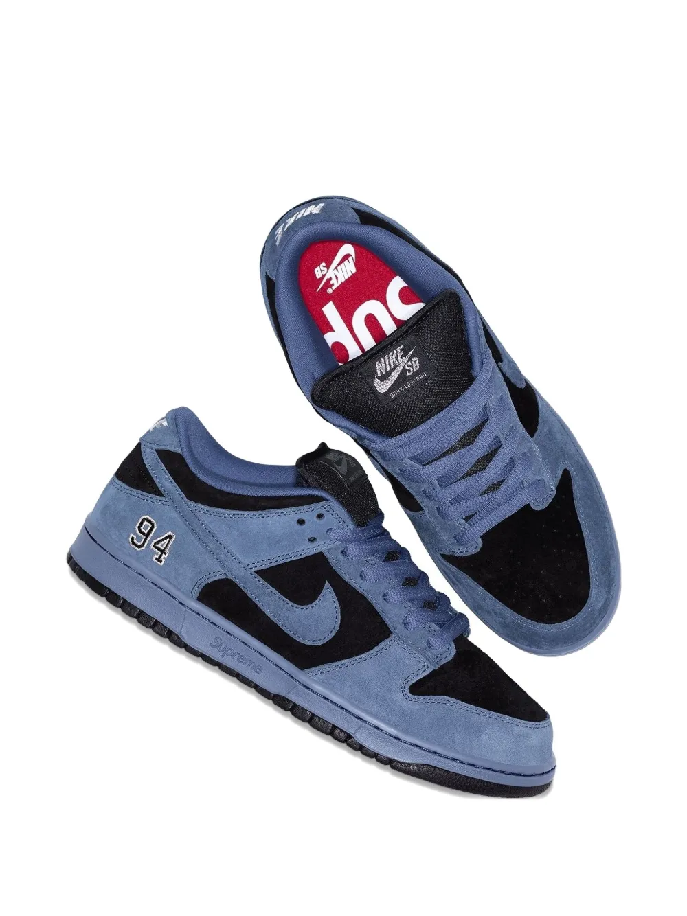 Nike SB 94 number en daim "bleu marine/noir"